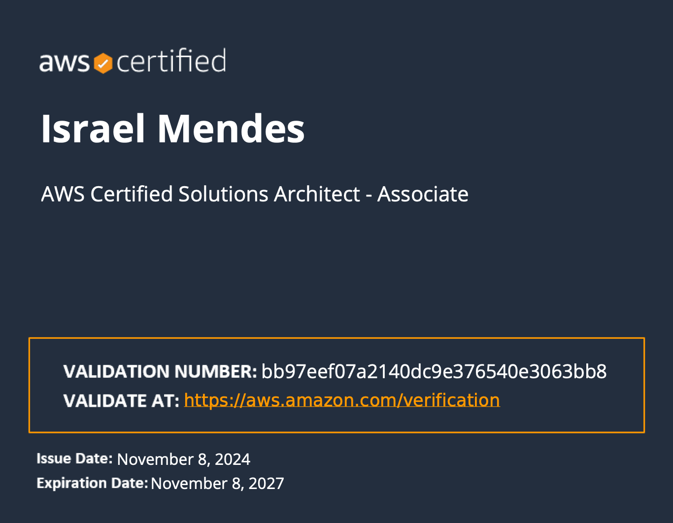 My process for the AWS Solutions Architect Associate